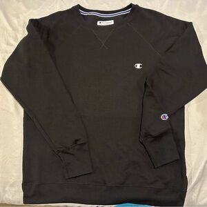 Champion black men’s crewneck sweatshirt